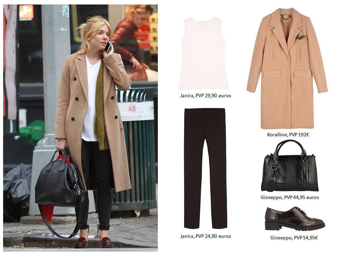 Siena Miller, jornada de trabajo. 