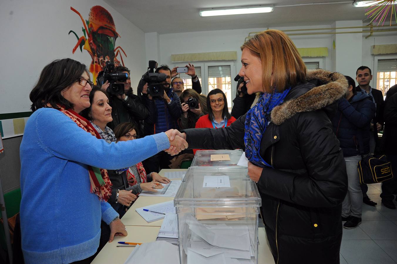 María Dolores de Cospedal, cabeza de lista del PP por Toledo 