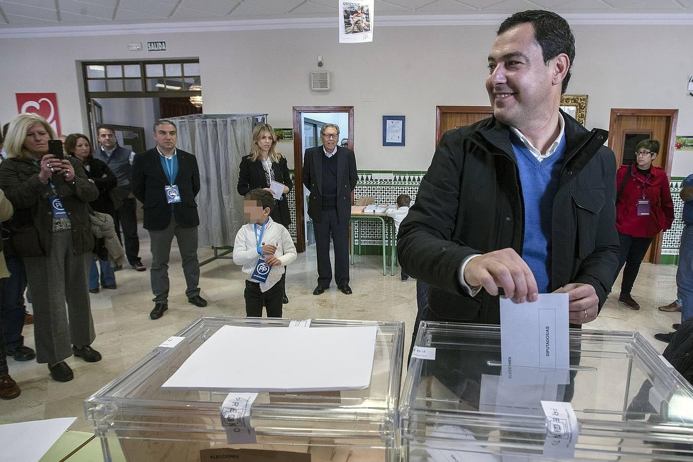 Juanma Moreno, líder del PP andaluz