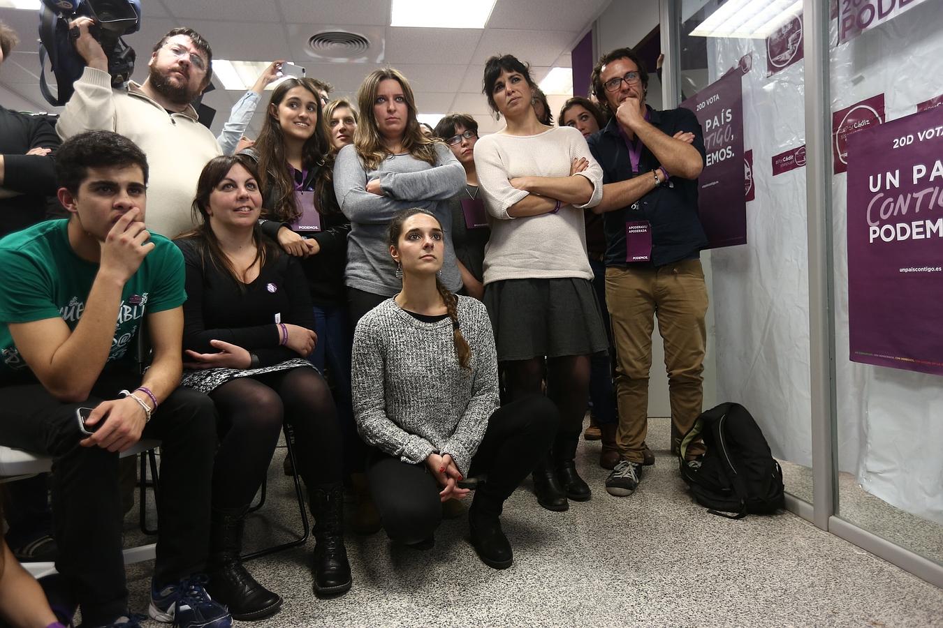 Las mejores imágenes de la jornada electoral en Cádiz