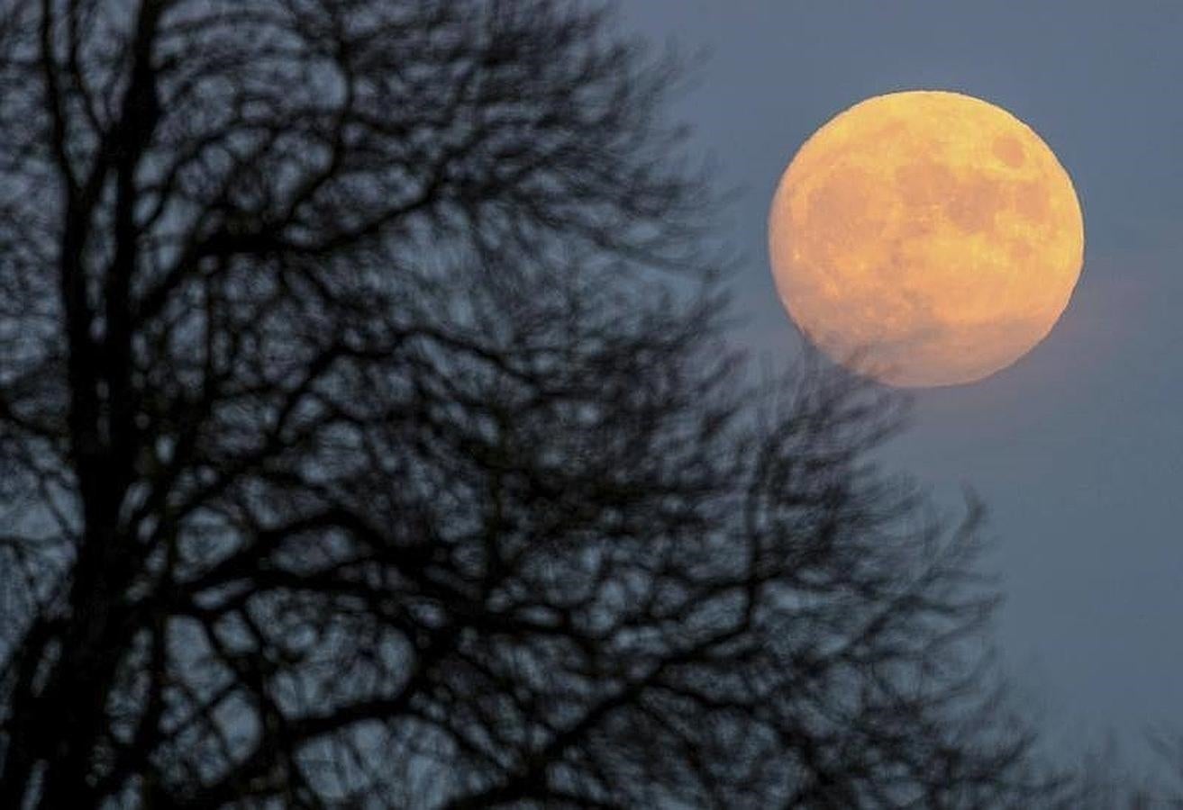 A esta Luna llena de diciembre, que es el última del año, se la conoce como «Fría Luna Llena». 