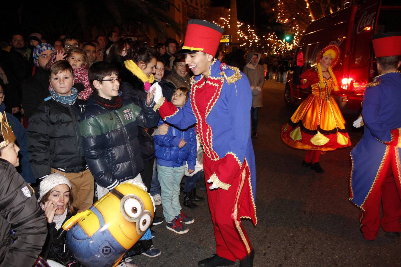 Los Reyes Magos reparten ilusión entre los niños toledanos