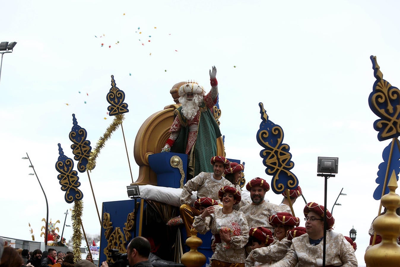 Fotos: Cabalgata de los Reyes Magos en Cádiz 2016