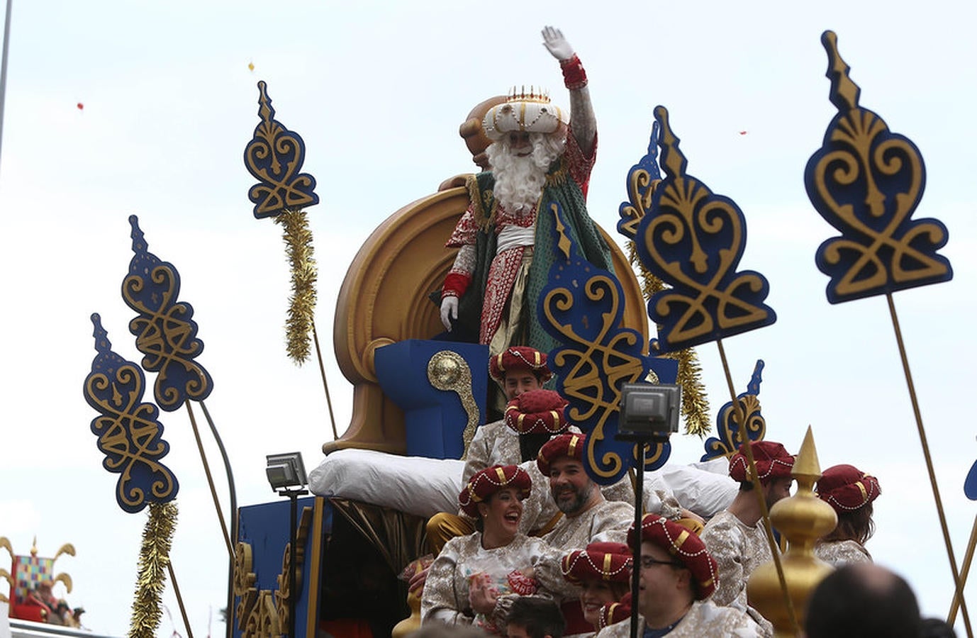 Fotos: Cabalgata de los Reyes Magos en Cádiz 2016