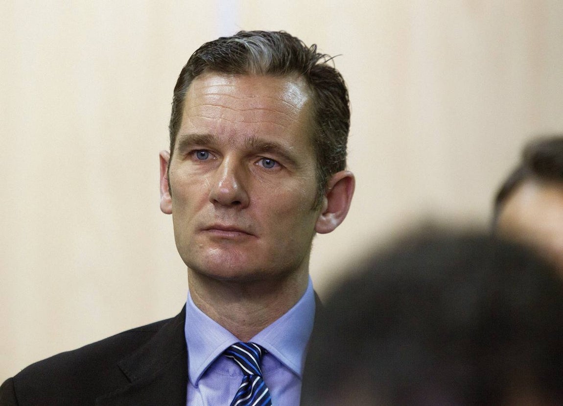 Las mejores imágenes del primer día del juicio oral del Caso Noós. Iñaki Urdangarín durante el juicio