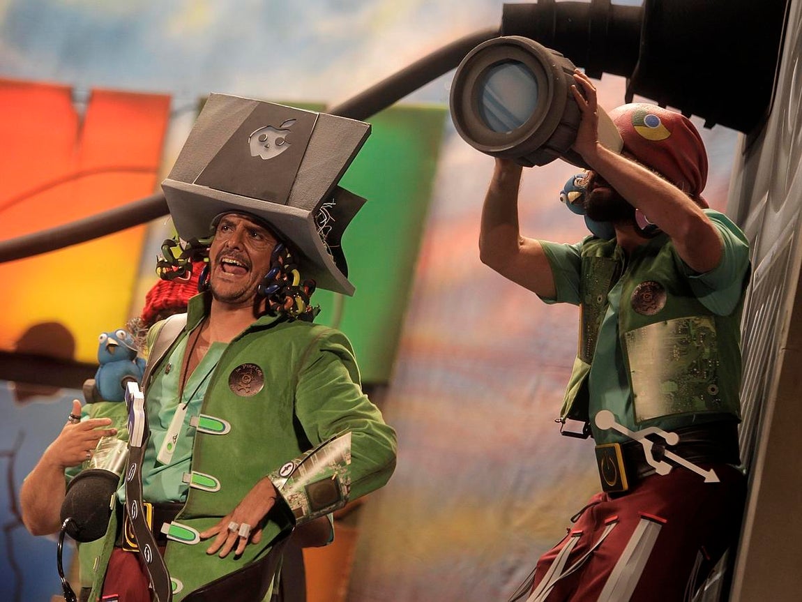 Chirigota Los piratas informáticos. Carnaval de Cádiz