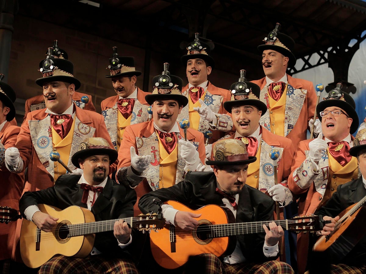 Coro La vuelta a Cádiz en 80 mundos. Carnaval de Cádiz