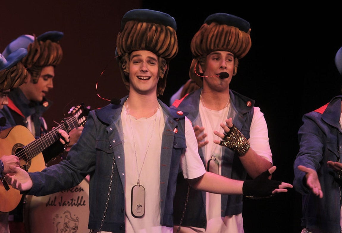 Chirigota Los Kevin Bieber. Carnaval de Cádiz 2016