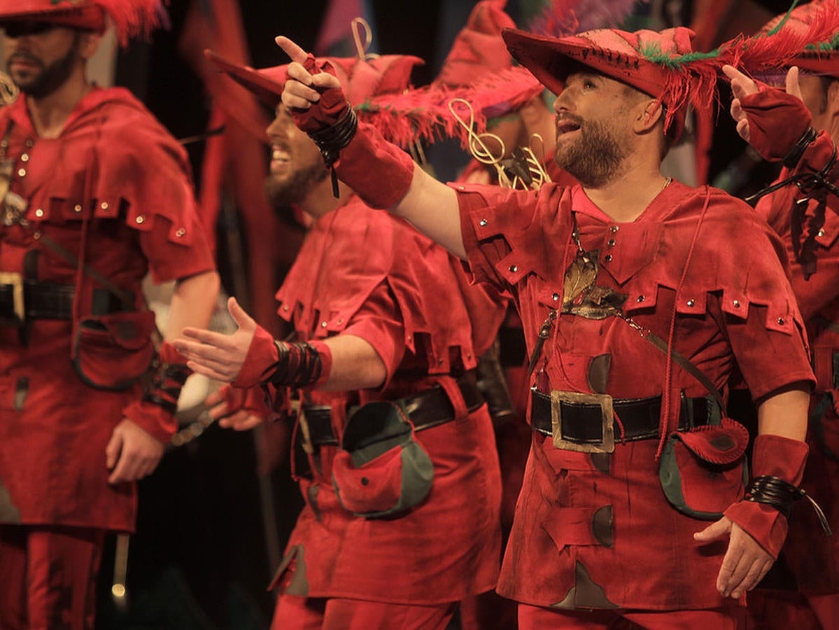 Comparsa Los arqueros. Carnaval de Cádiz 2016