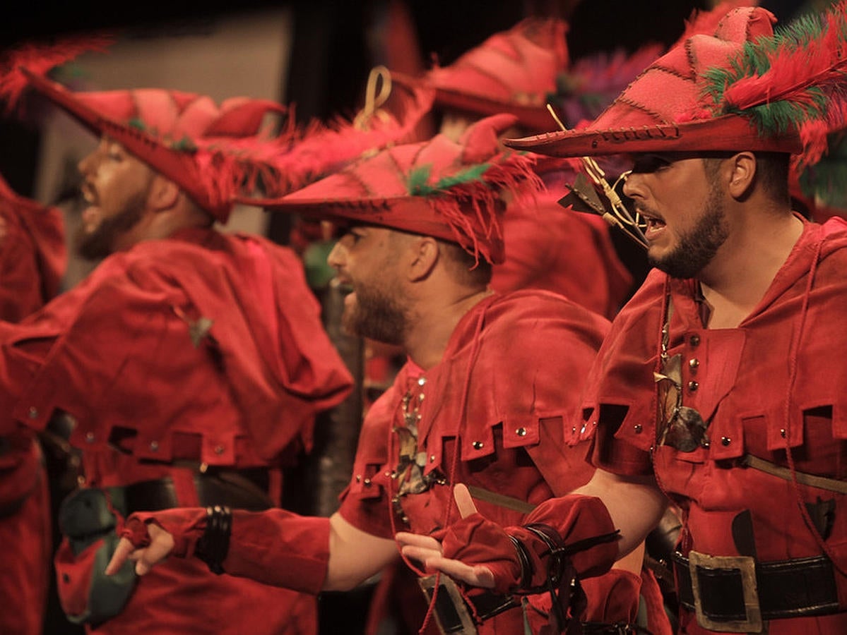 Comparsa Los arqueros. Carnaval de Cádiz 2016