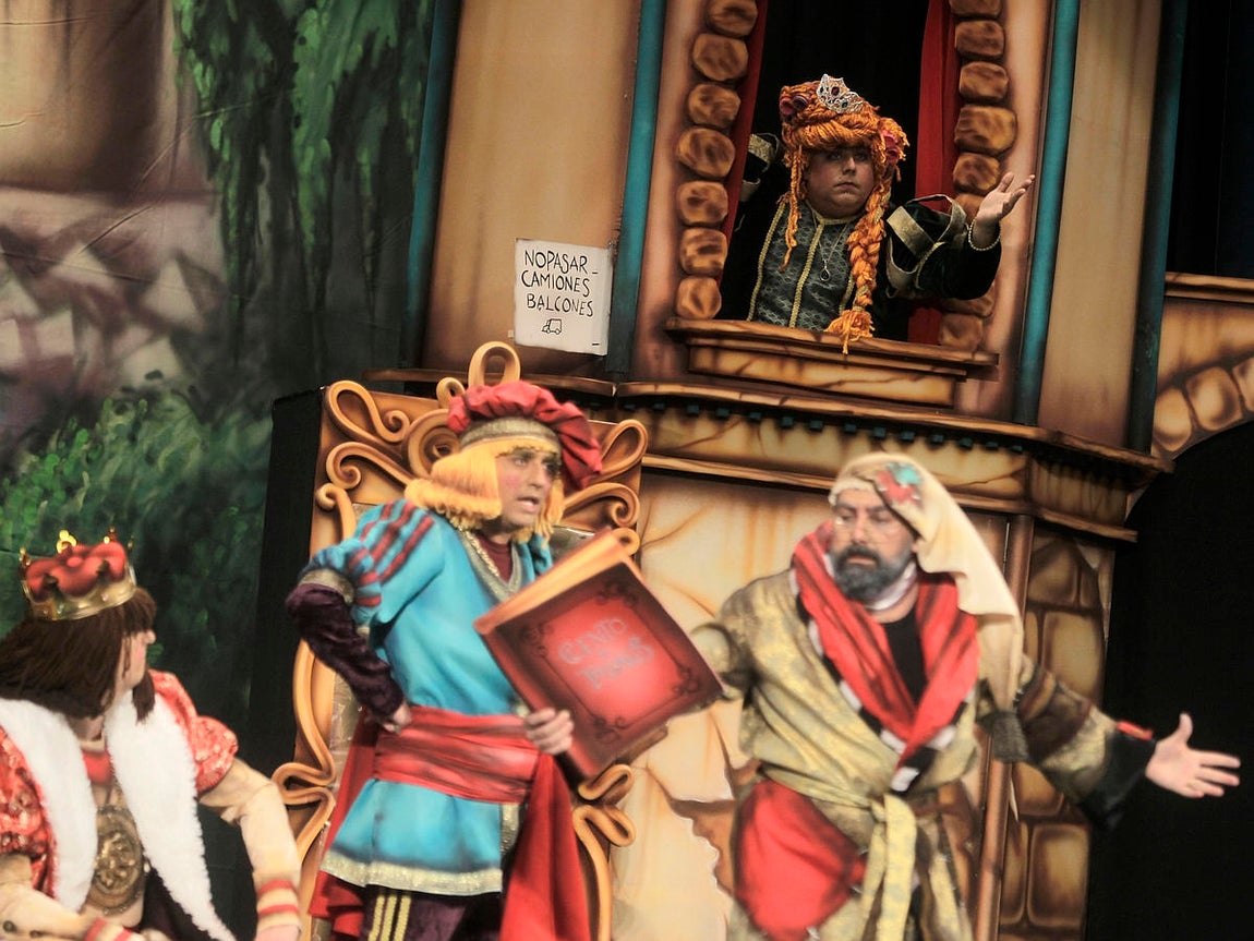 Cuarteto Cuento de tronos. Carnaval de Cádiz 2016