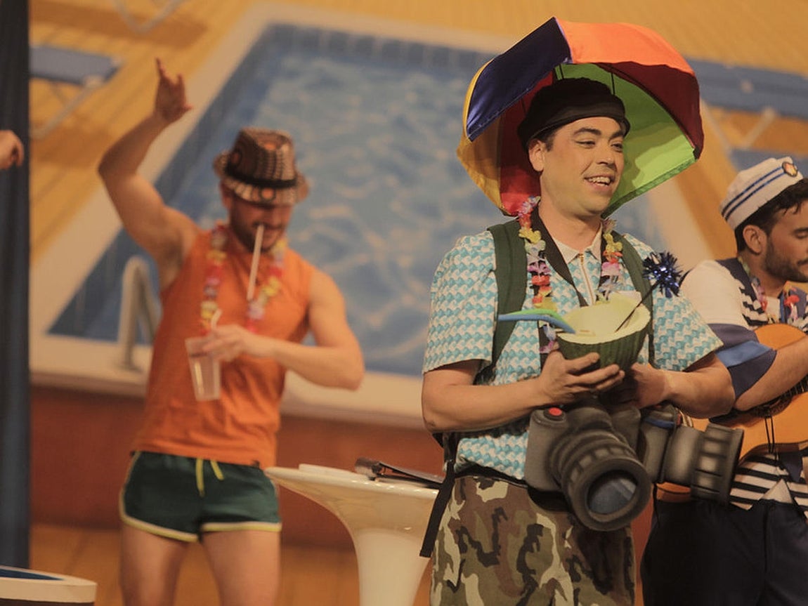 Chirigota Los que viene la marea. Carnaval de Cádiz 2016