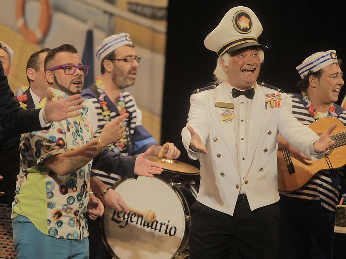 Chirigota Los que viene la marea. Carnaval de Cádiz 2016