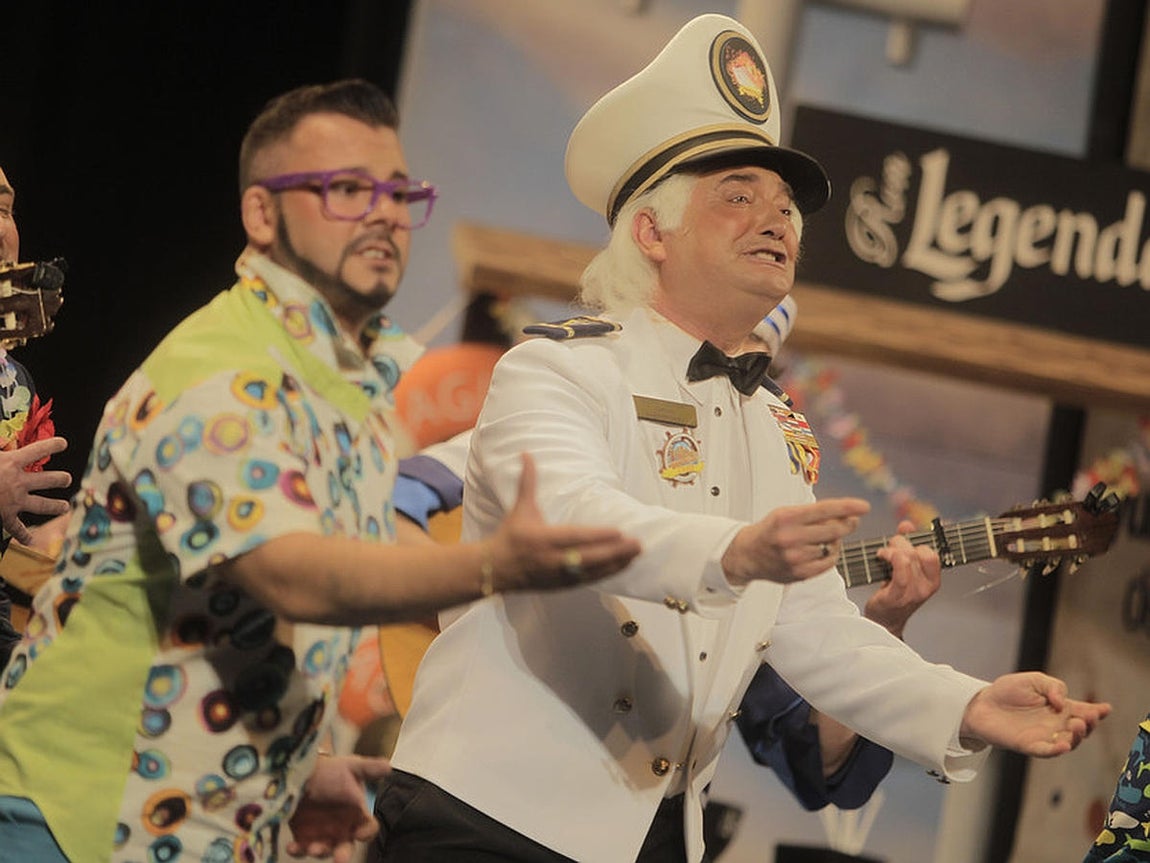 Chirigota Los que viene la marea. Carnaval de Cádiz 2016