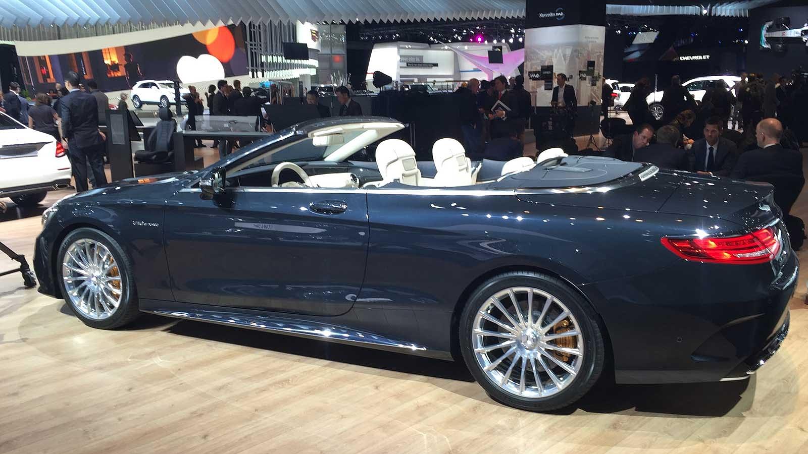 Nueva Clase S Cabrio, estrella rutilante en Mercedes-Benz, aquí en versión AMG V12 biturbo