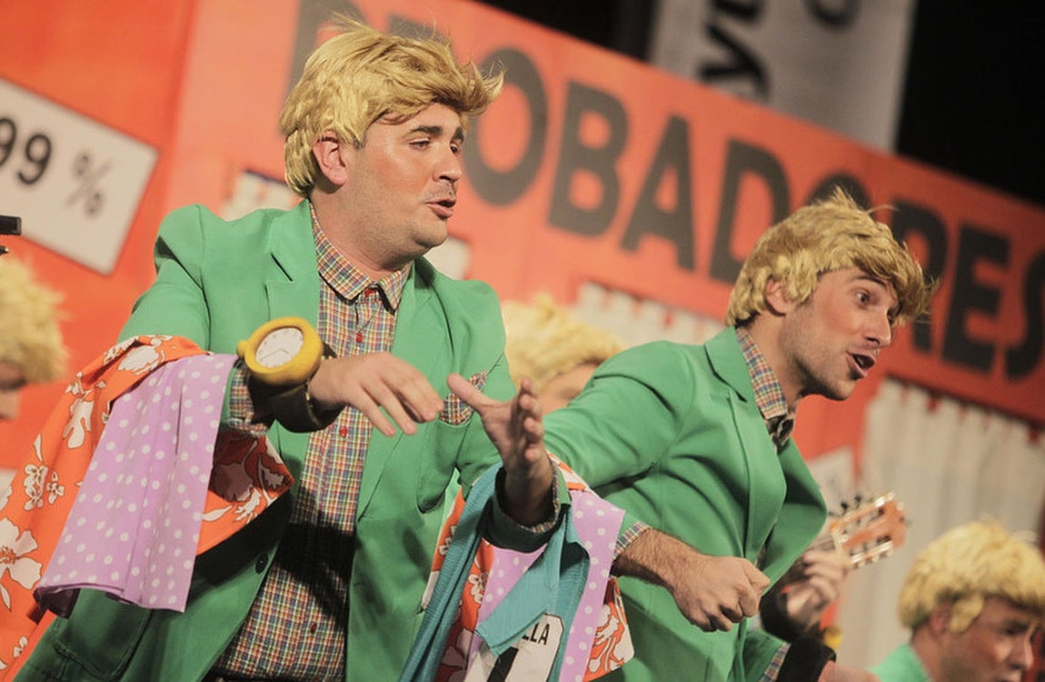 Chirigota Dando la talla. Carnaval de Cádiz 2016