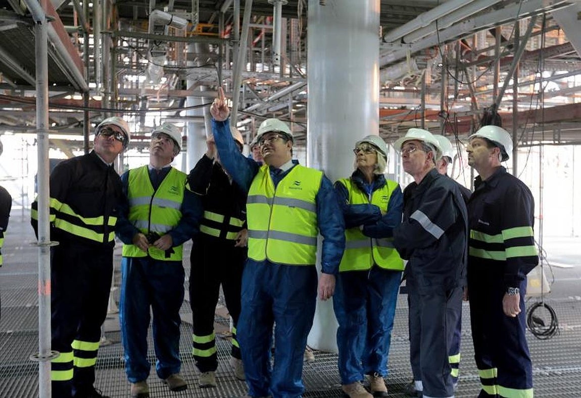 Antonio Sanz visita Navantia