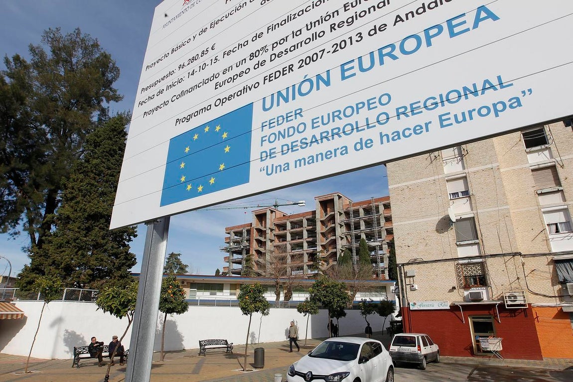 Obras en el antiguo edificio de Magisterio en el Sector Sur