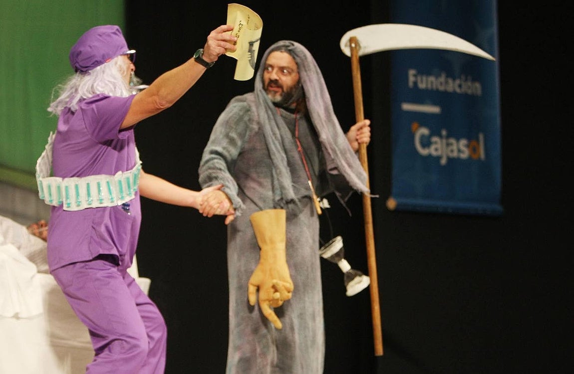 Cuarteto Me tienen que matar. Carnaval de Cádiz 2016