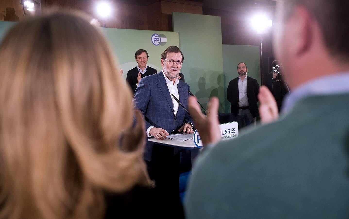 Rajoy, en Córdoba, deja varios titulares sobre su negativa a la investidura. 