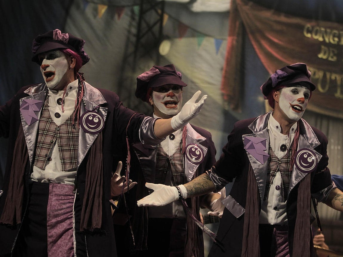 Comparsa El circo de los payasos. Carnaval de Cádiz 2016