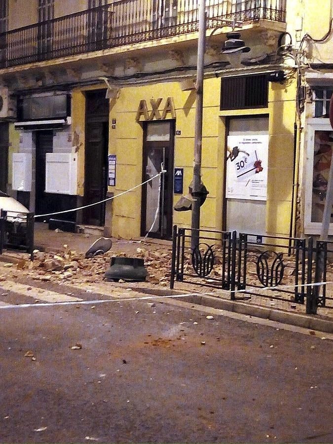 Daños del terremoto de magnitud 6,3 en Melilla