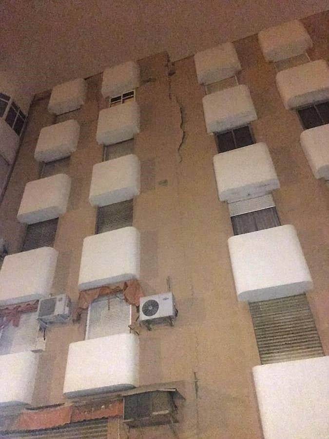 Daños del terremoto de magnitud 6,3 en Melilla