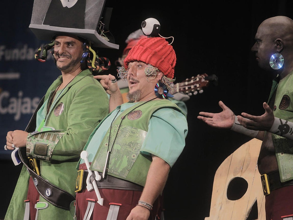 Chirigota Los piratas informáticos. Carnaval de Cádiz