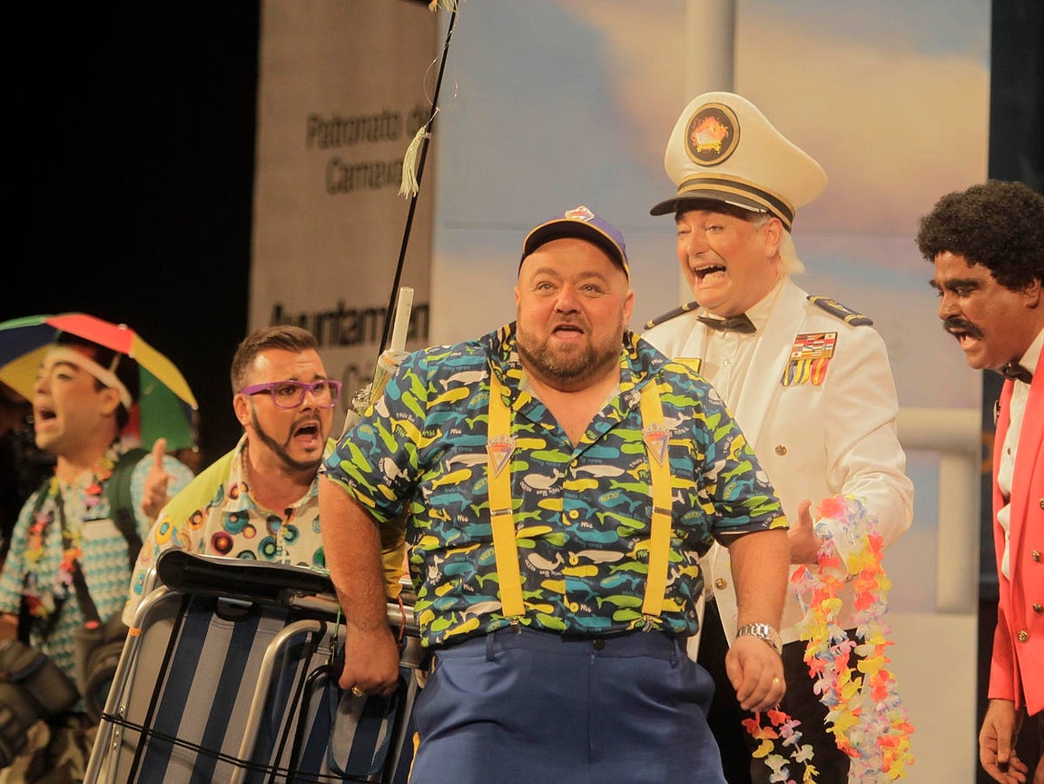 Chirigota Los que viene la marea. Carnaval de Cádiz 2016