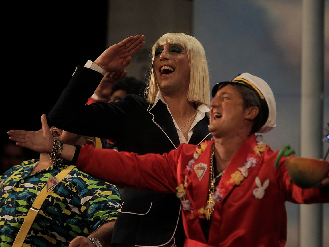 Chirigota Los que viene la marea. Carnaval de Cádiz 2016