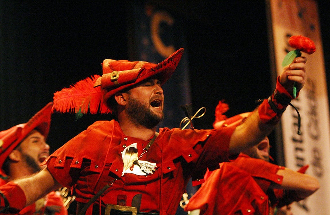 Comparsa Los arqueros. Carnaval de Cádiz 2016