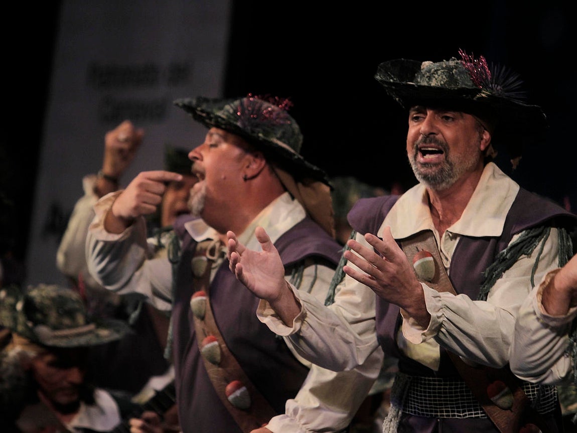 Coro Capitanes del sur. Carnaval de Cádiz 2016