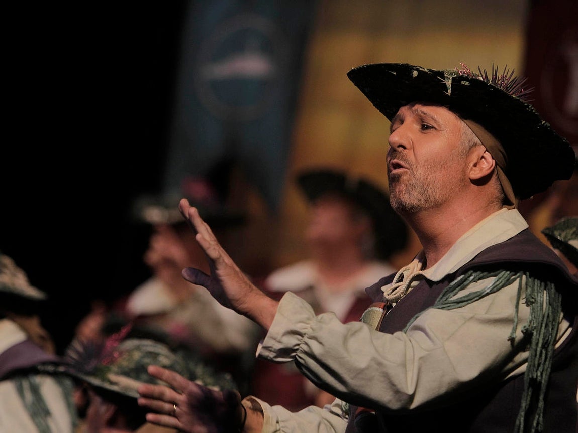Coro Capitanes del sur. Carnaval de Cádiz 2016