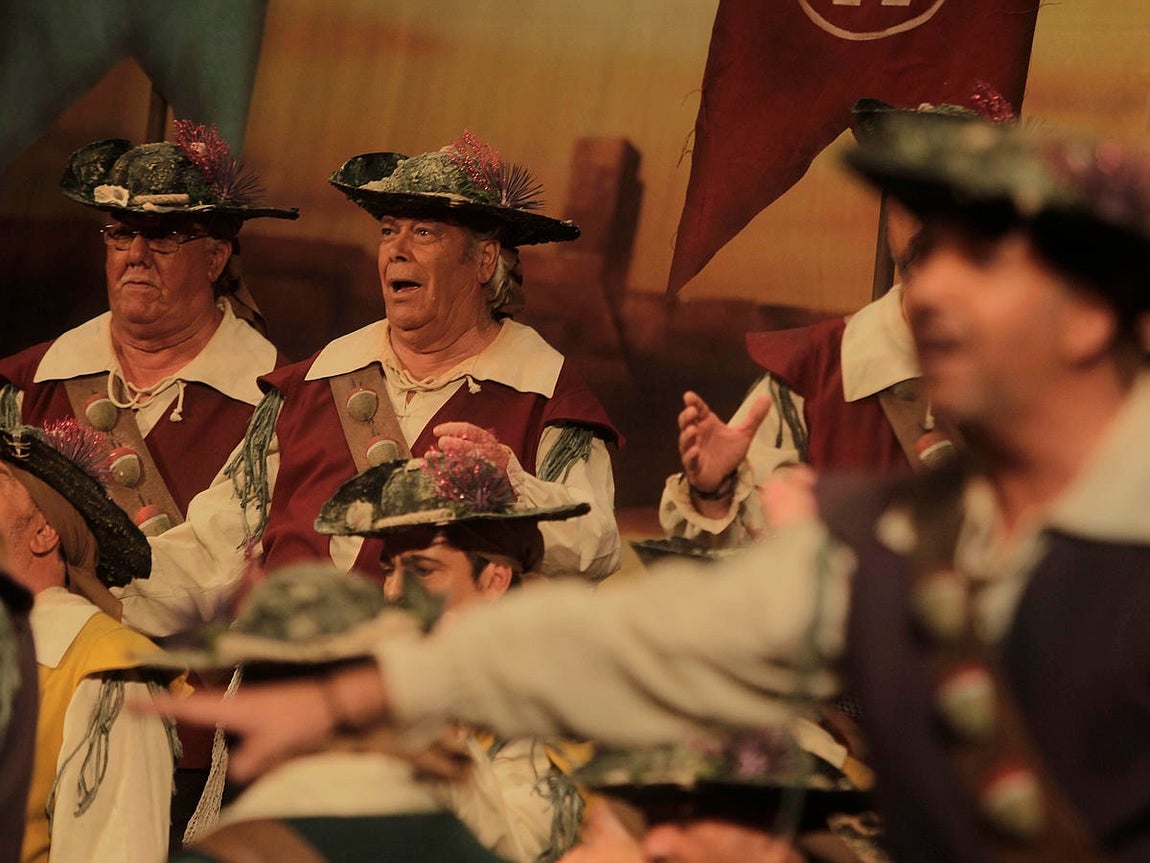 Coro Capitanes del sur. Carnaval de Cádiz 2016