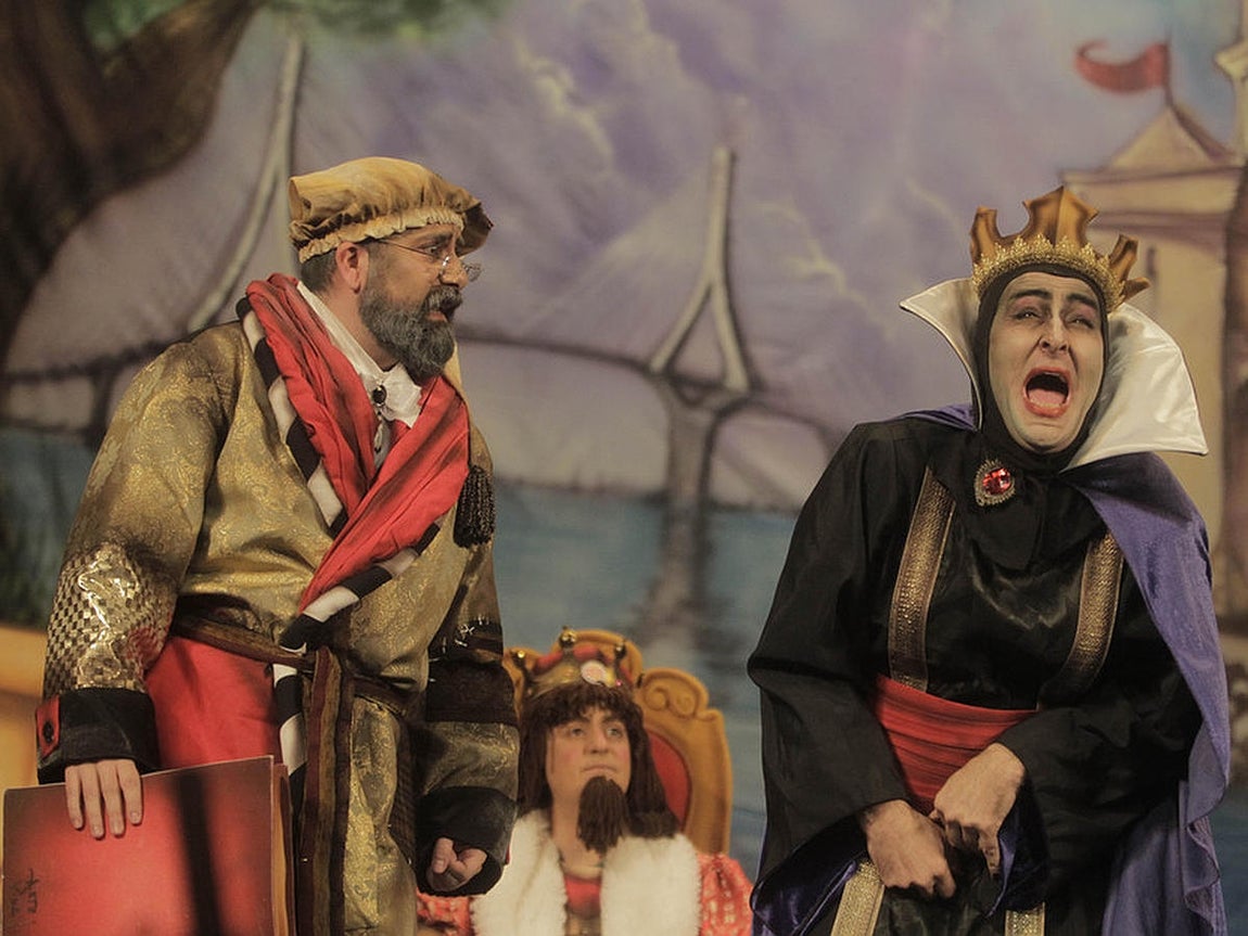 Cuarteto Cuento de tronos. Carnaval de Cádiz 2016