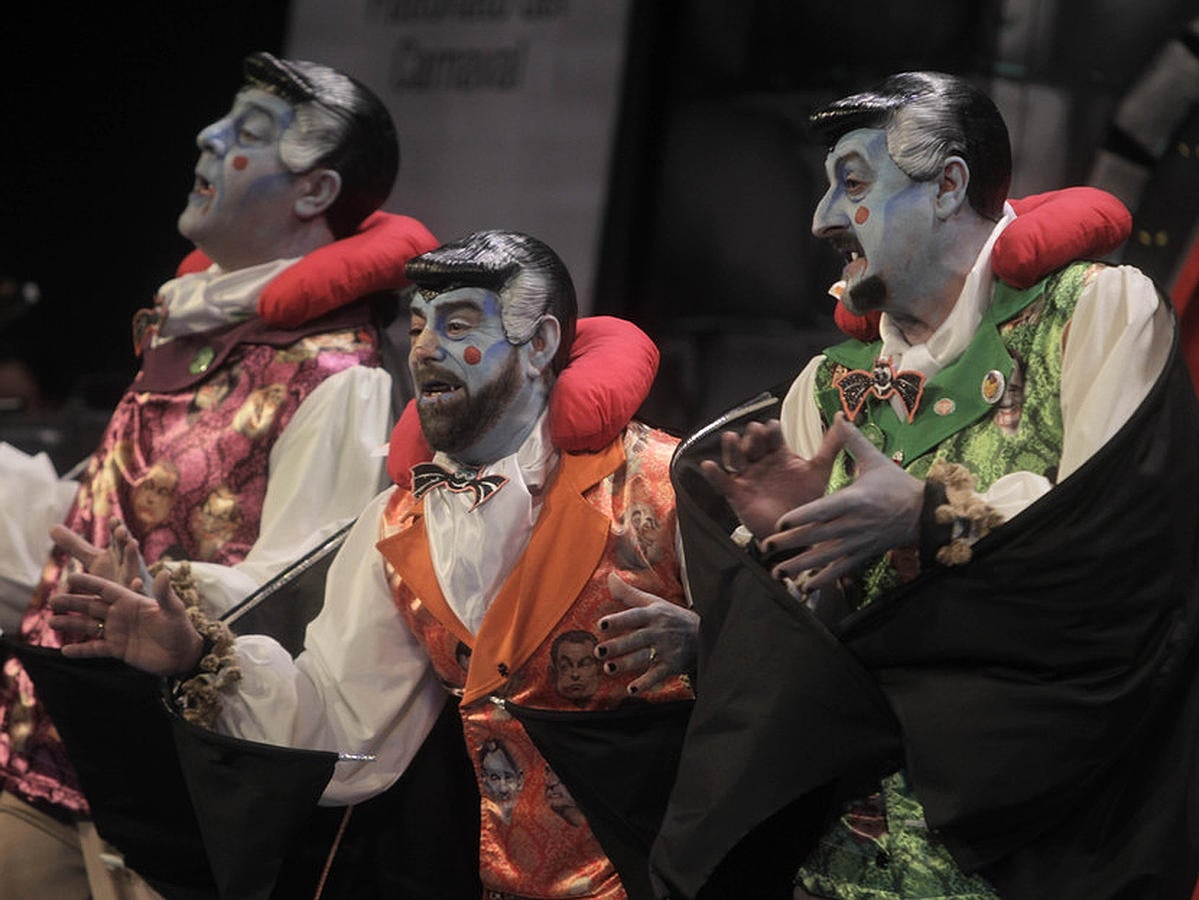 Chirigota Los que viven de gañote. Carnaval de Cádiz 2016