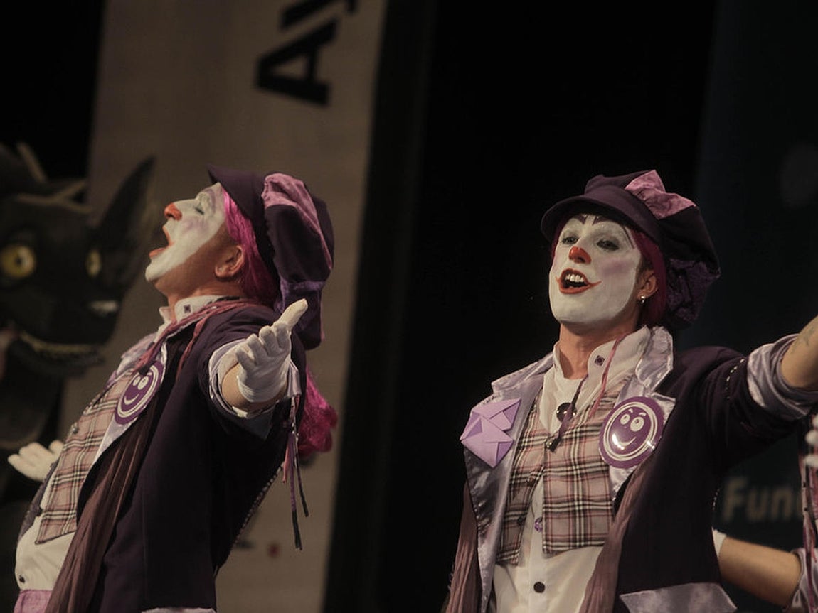 Comparsa El circo de los payasos. Carnaval de Cádiz 2016