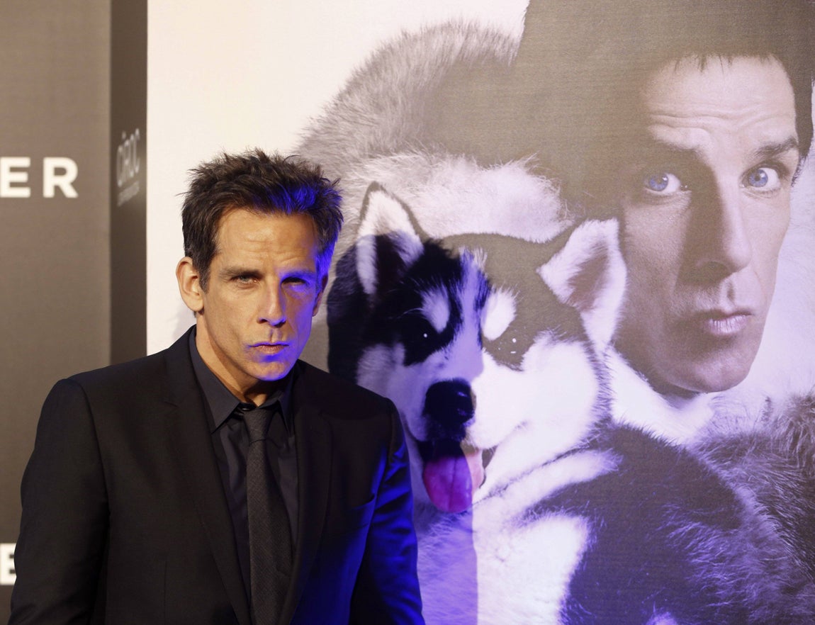 Ben Stiller con su «seductora» y mítica mirada. 