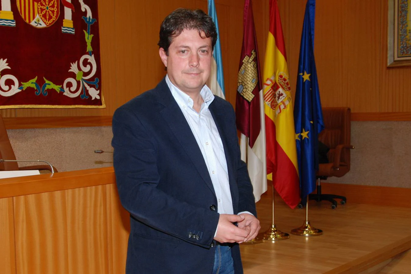 El alcalde de Sacedón, Francisco Pérez Torrecilla
