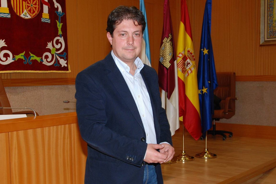 El alcalde de Sacedón, Francisco Pérez Torrecilla. 