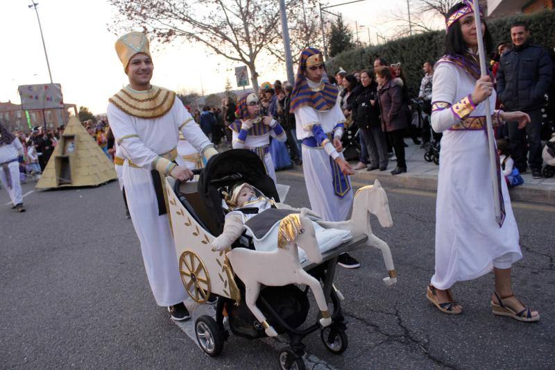 Los niños, protagonistas del Carnaval en los barrios de Toledo