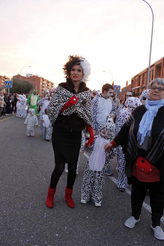 Los niños, protagonistas del Carnaval en los barrios de Toledo