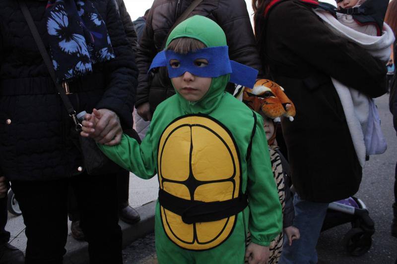 Los niños, protagonistas del Carnaval en los barrios de Toledo