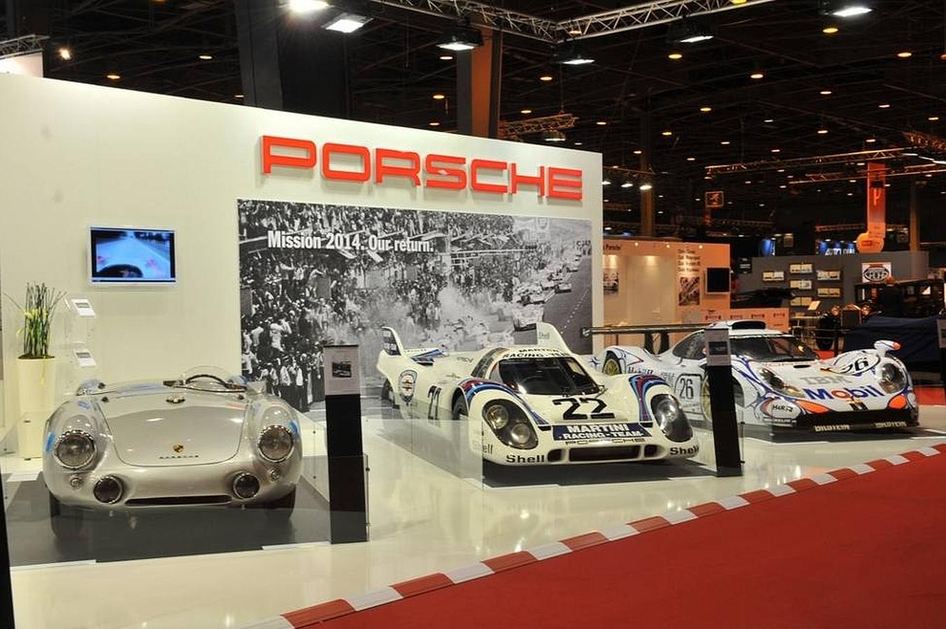 Presencia de Porsche en Rétromobile