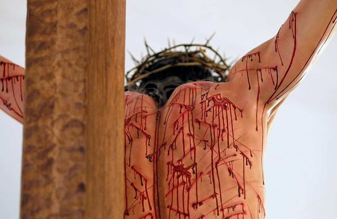 En imágenes, el nuevo Cristo de las Electromecánicas