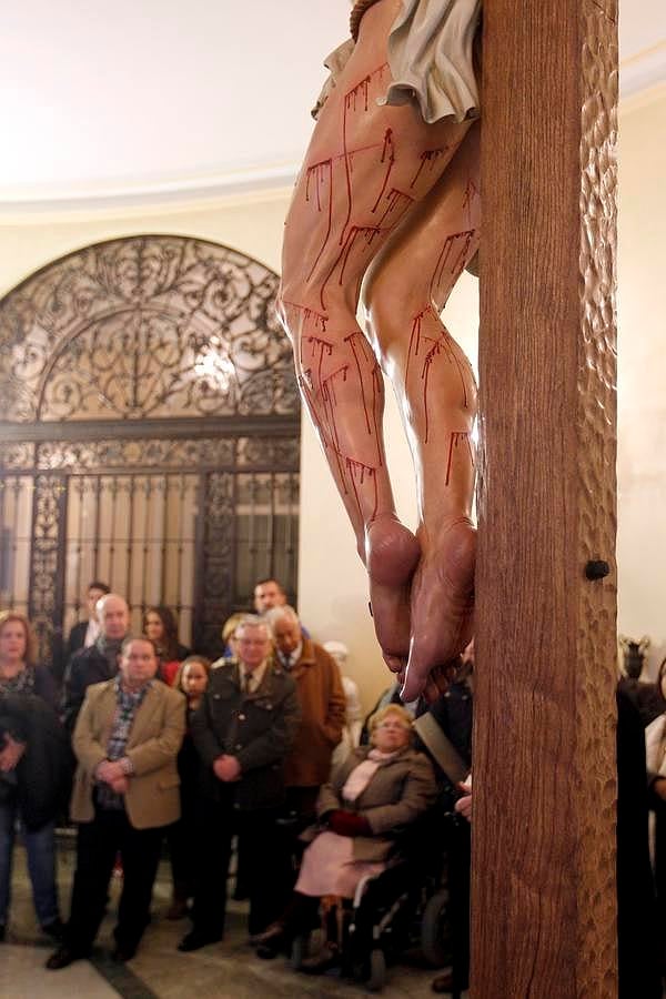 En imágenes, el nuevo Cristo de las Electromecánicas