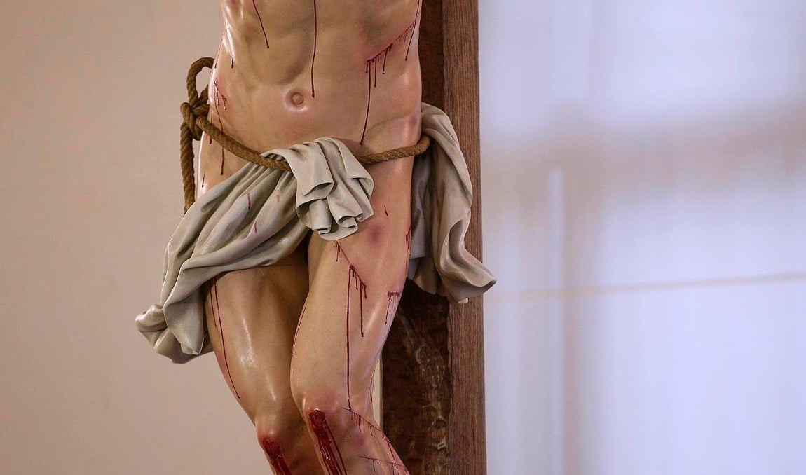 En imágenes, el nuevo Cristo de las Electromecánicas