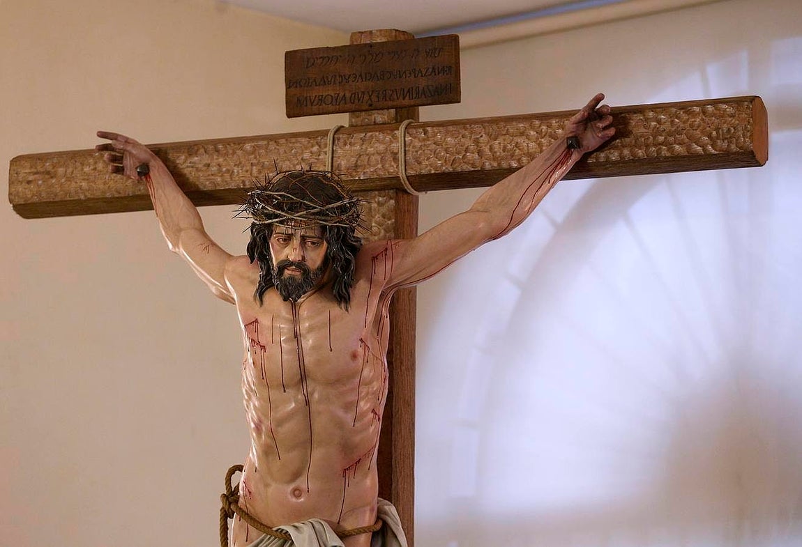 En imágenes, el nuevo Cristo de las Electromecánicas