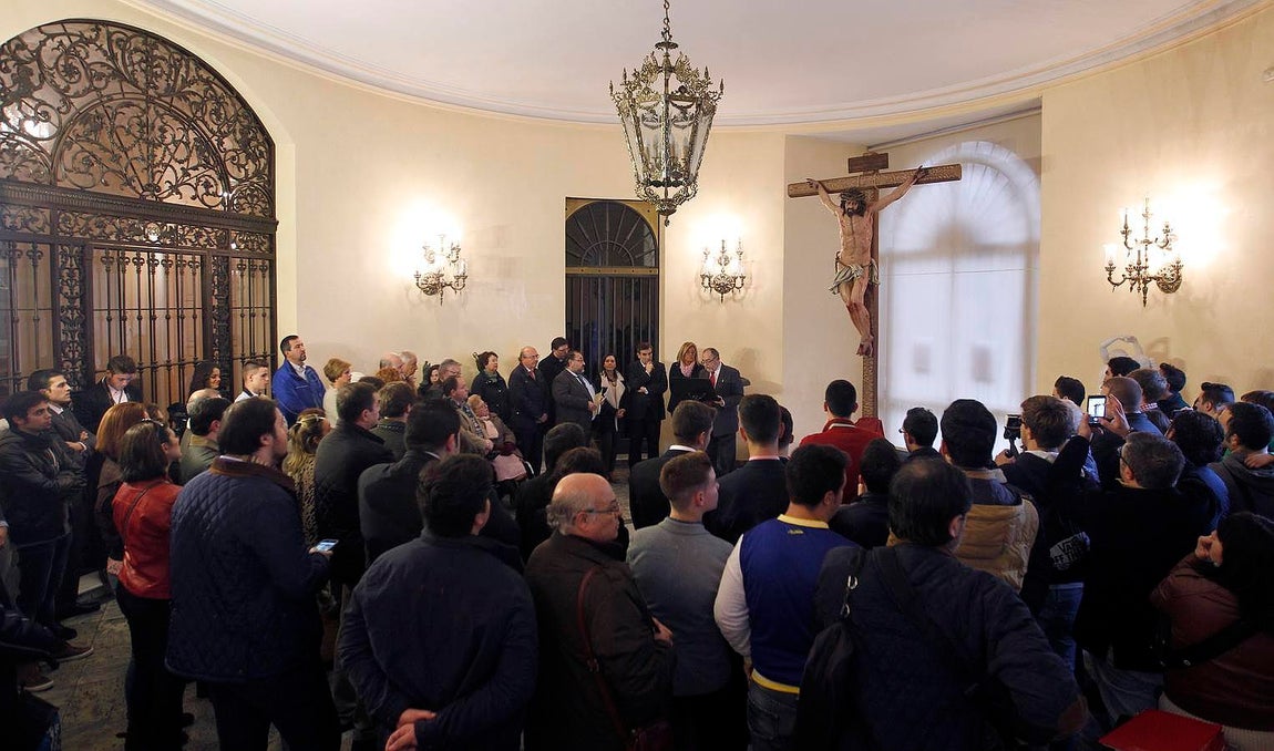 En imágenes, el nuevo Cristo de las Electromecánicas