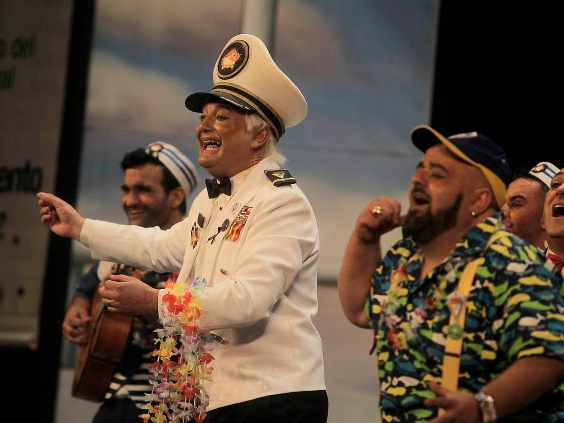 Chirigota Los que viene la marea. Carnaval de Cádiz 2016